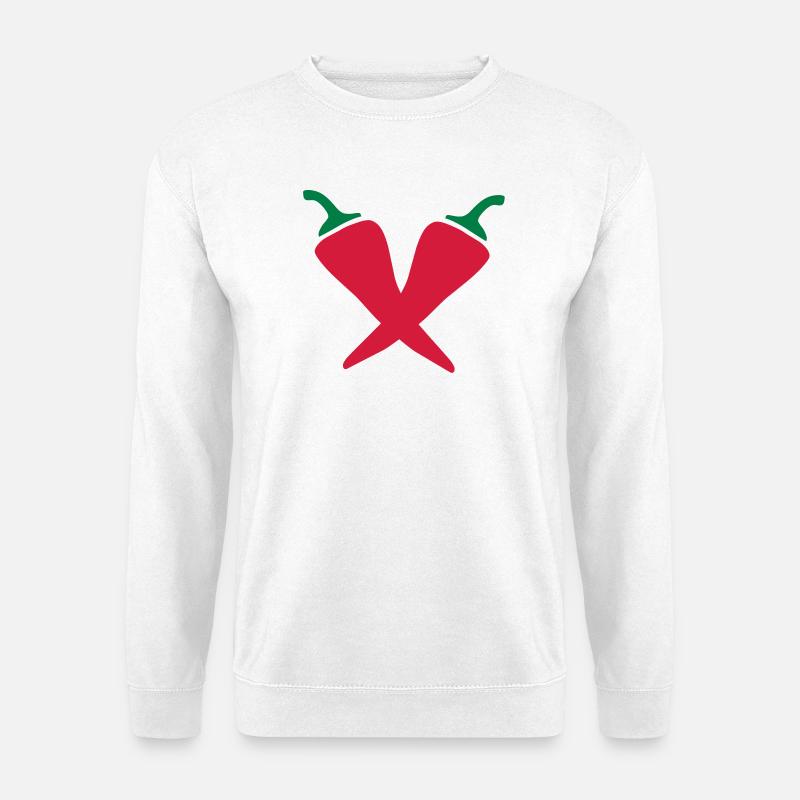 Chili - Unisex Pullover - Weiß