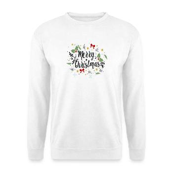 Joyeux Noël - Joyeux Noël - Sweat-shirt Unisexe - blanc - Devant