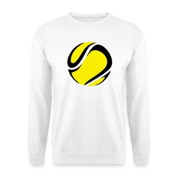 Balle de tennis - Sweat-shirt Unisexe - blanc - Devant