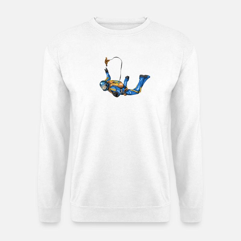 skydiver - Unisex Pullover - Weiß