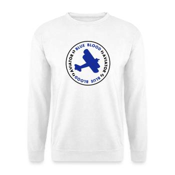 aviator - Unisex Sweatshirt - white - Front