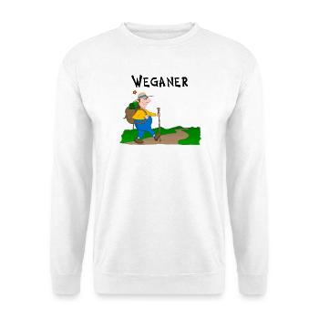 Wanderlust - Unisex Pullover - Weiß - Vorne