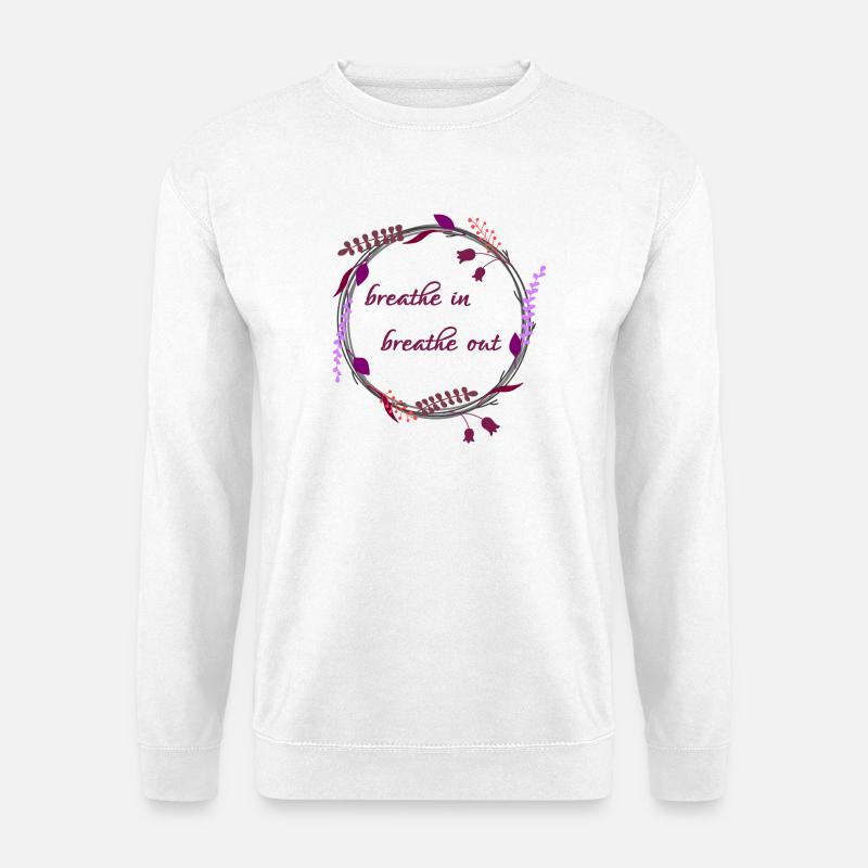 Relax - Unisex Pullover - Weiß