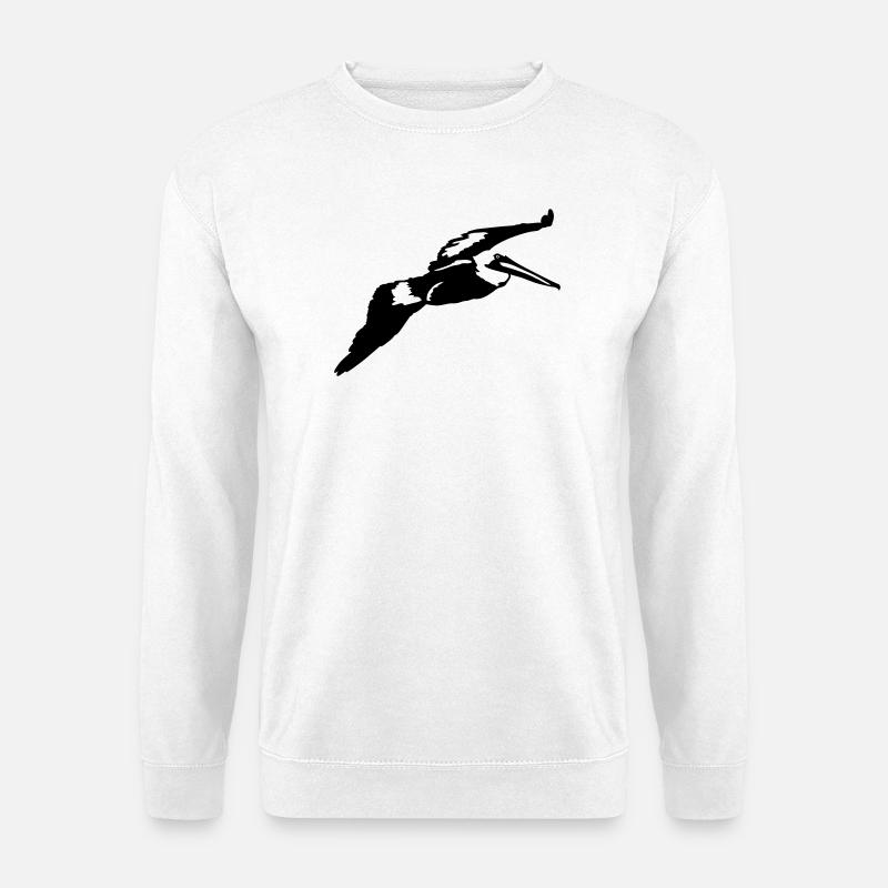 Pelikan - Unisex Pullover - Weiß