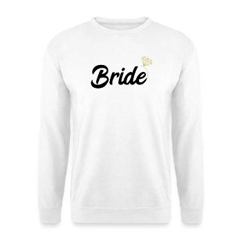 Mariée mariée t-shirt I Bachelorette Party JGA - Sweat-shirt Unisexe - blanc - Devant