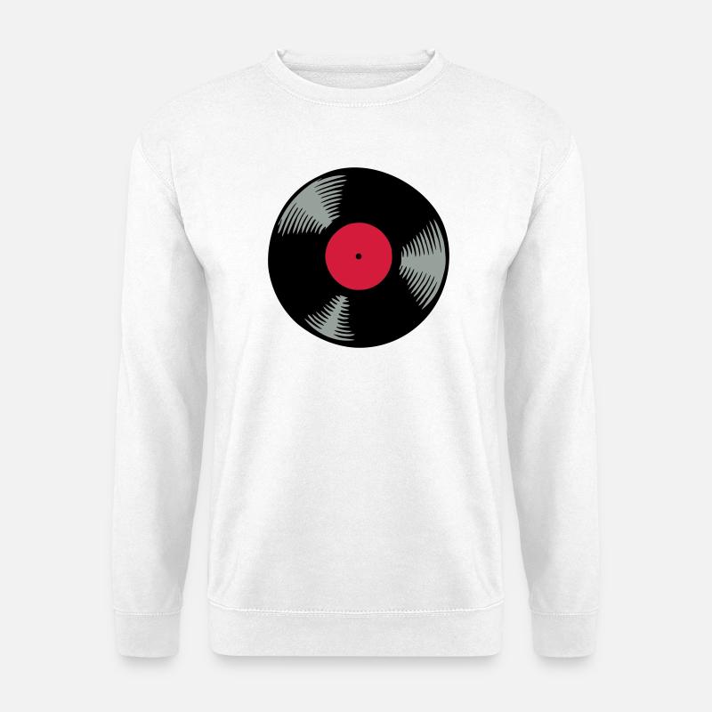 Vinyl - Unisex Pullover - Weiß