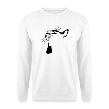 Cat - Unisex Sweatshirt - white - Front