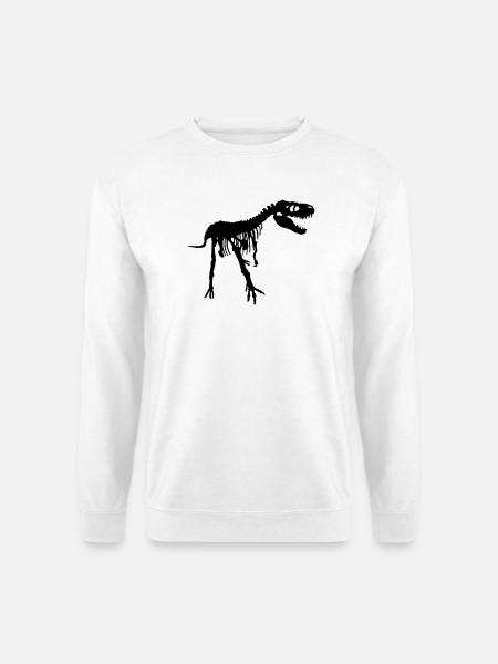 dino - Sweat-shirt Unisexe - blanc