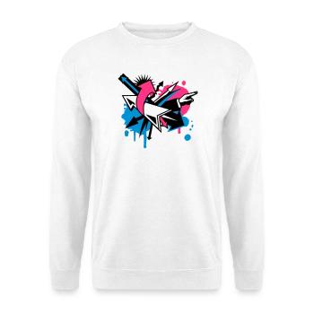 Arrows in different directions - Unisex Sweatshirt - white - Front