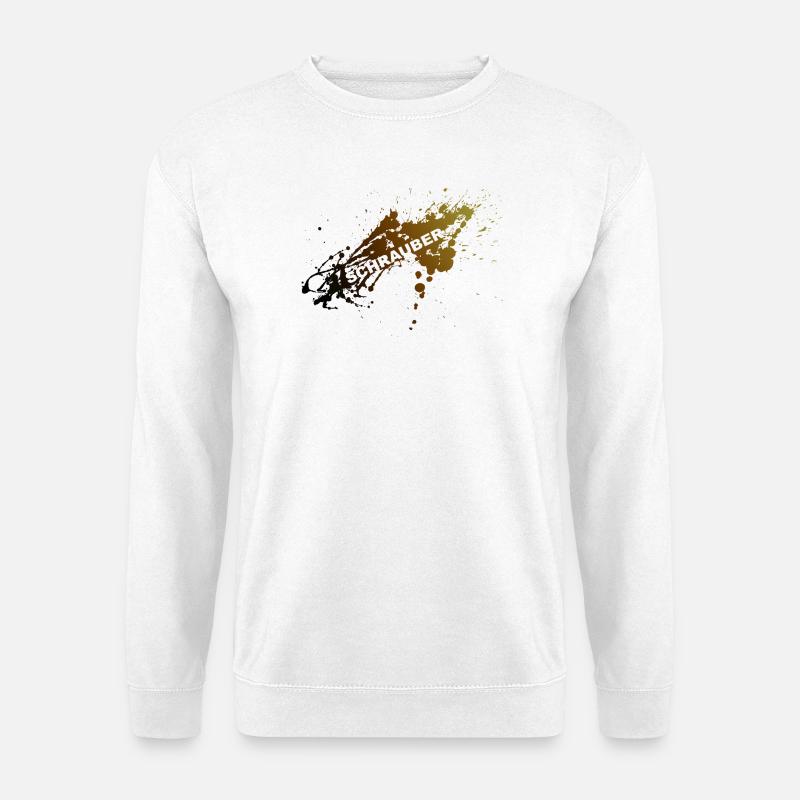 SCHRAUBER - Unisex Pullover - Weiß
