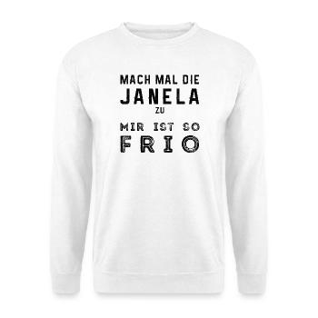 Brasilien Brasilianer Deutschland Geschenk lustig - Unisex Pullover - Weiß - Vorne
