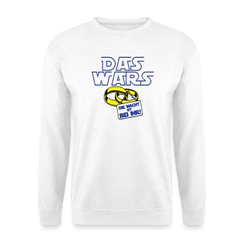 Junggesellenabschied , das wars die macht .(25) - Unisex Pullover - Weiß - Vorne