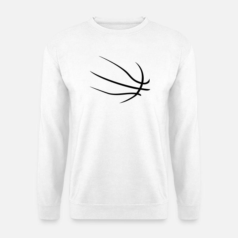 basketball - Unisex Pullover - Weiß