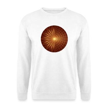mandala of earthiness - Unisex Sweatshirt - white - Front
