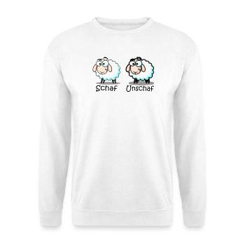 mouton - Sweat-shirt Unisexe - blanc - Devant
