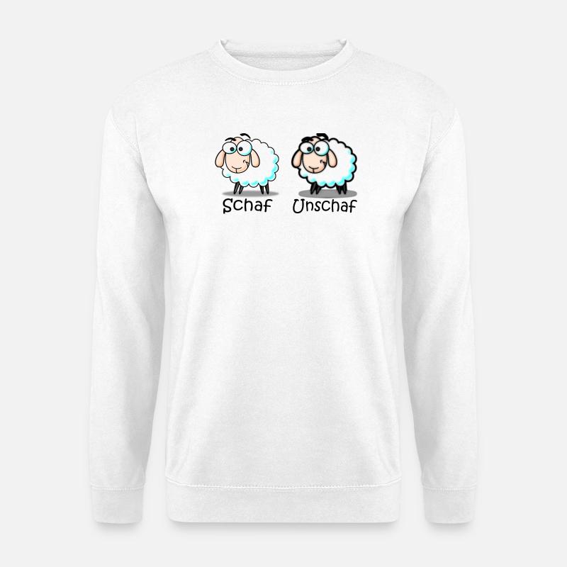 sheep - Unisex Sweatshirt - white
