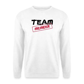[ Team Member ] - Unisex Sweatshirt - white - Front