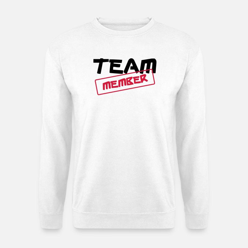 [ Team Member ] - Sweat-shirt Unisexe - blanc