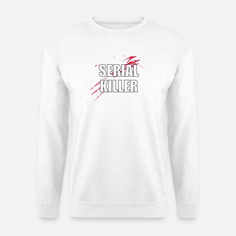 Serial Killer - Unisex Sweatshirt - white