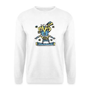 Starke Frau - Unisex Pullover - Weiß - Vorne