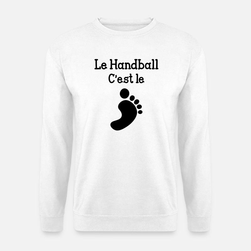 Handball ist groß! - Unisex Pullover - Weiß