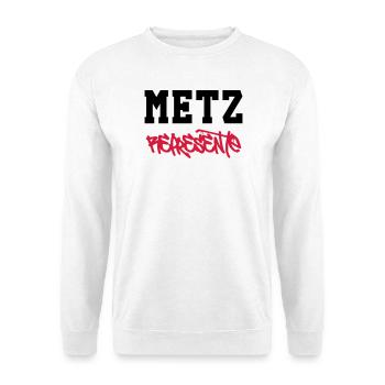 Metz Represents! - Unisex Sweatshirt - white - Front