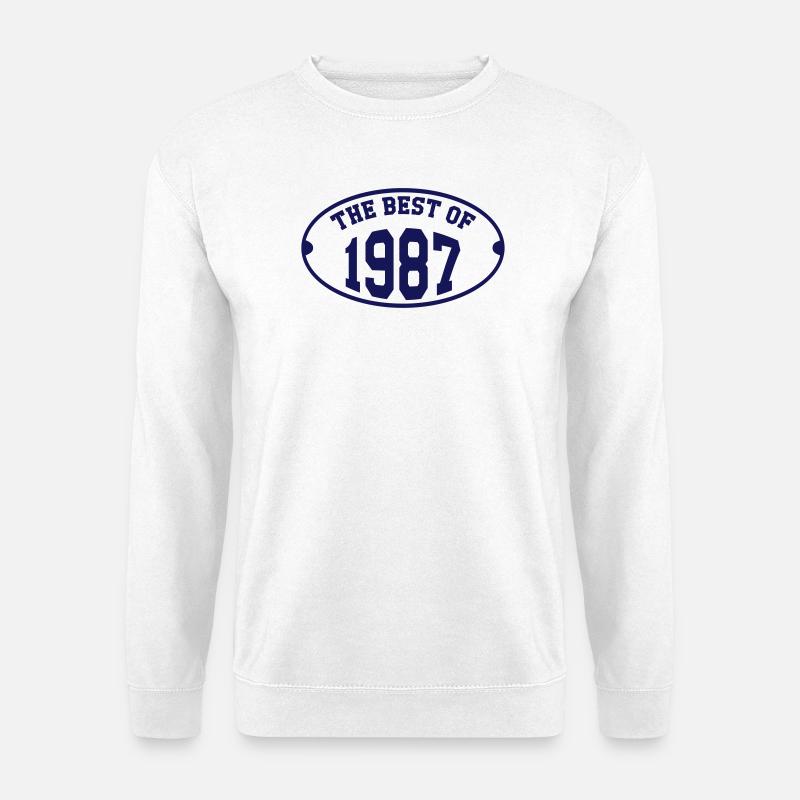 The Best of 1987 - Unisex Pullover - Weiß