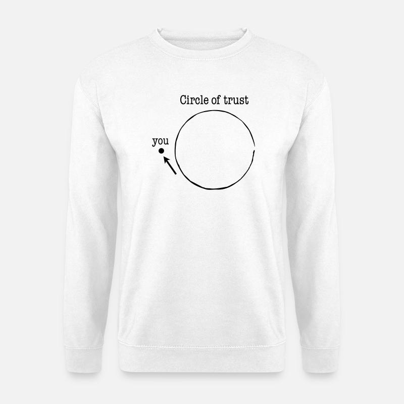 circle of trust - Unisex Pullover - Weiß