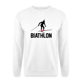 Biathlon - Unisex Sweatshirt - white - Front