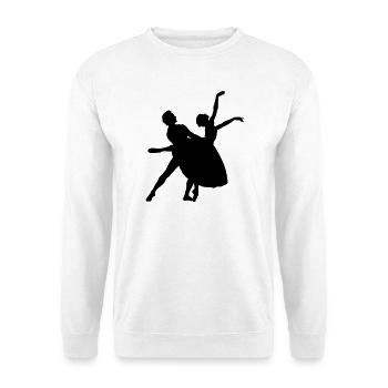 ballet - Unisex Sweatshirt - white - Front