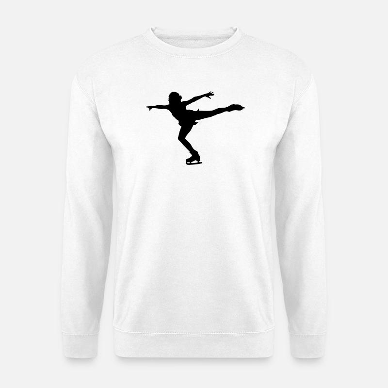Eiskunstlauf - Unisex Pullover - Weiß