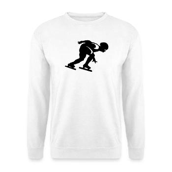short track - Unisex Sweatshirt - white - Front
