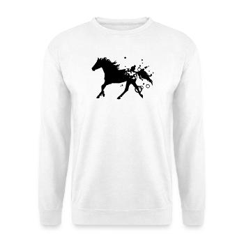 Horse - Unisex Sweatshirt - white - Front