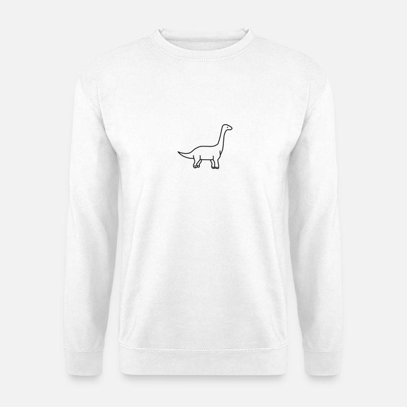 Dinosaurier - Unisex Pullover - Weiß