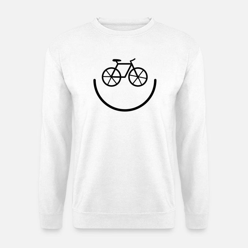 Fahrrad - Unisex Pullover - Weiß