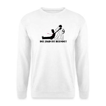 Cooler Spruch Junggesellinnenabschied Hochzeit - Unisex Pullover - Weiß - Vorne