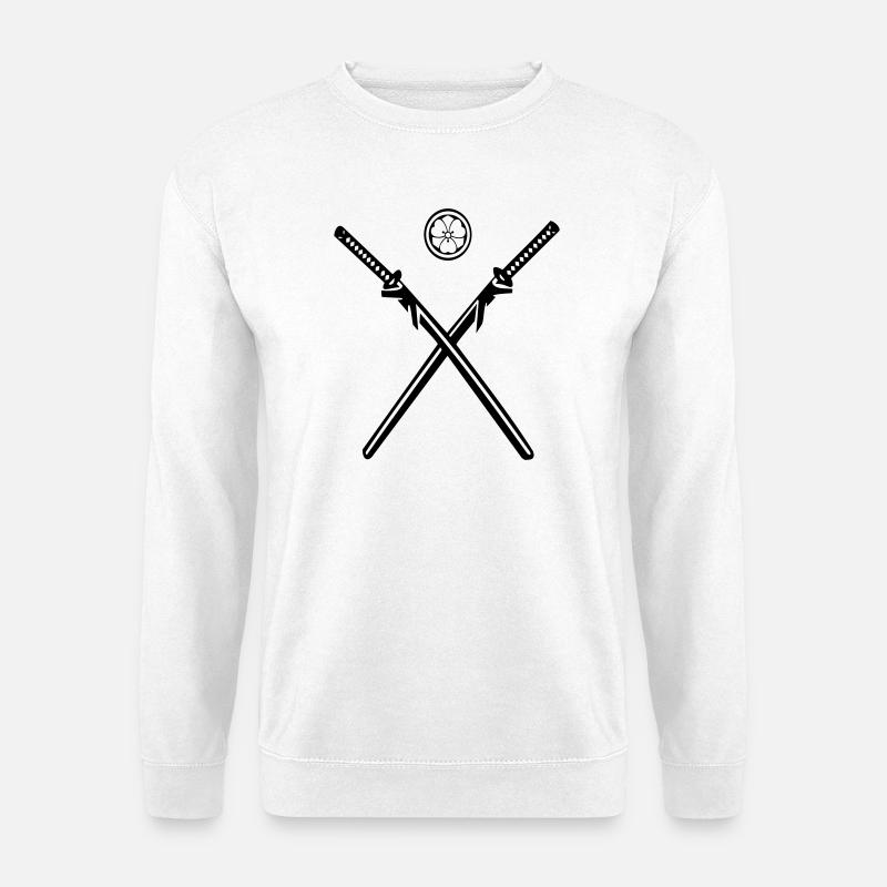 Iaito + Mon - Unisex Pullover - Weiß