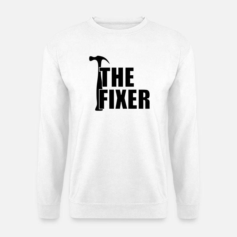 The Fixer ! - Unisex Sweatshirt - white