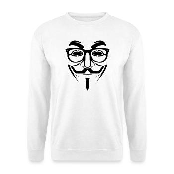 Geek Anonymous - Sweat-shirt Unisexe - blanc - Devant