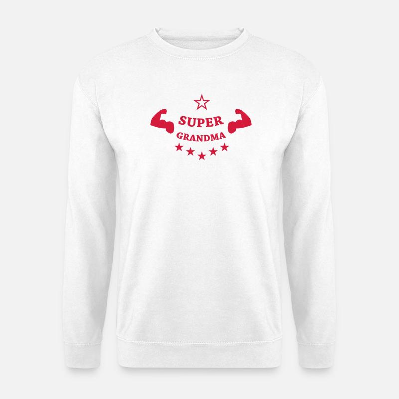 Super Grandma - Unisex Pullover - Weiß