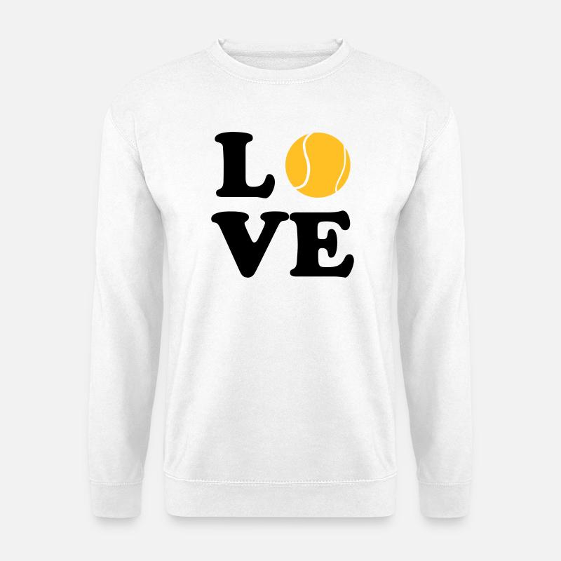 Tennis - Unisex Pullover - Weiß