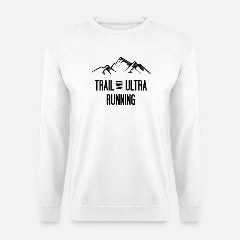 Trail Running und Ultra Running - Unisex Pullover - Weiß