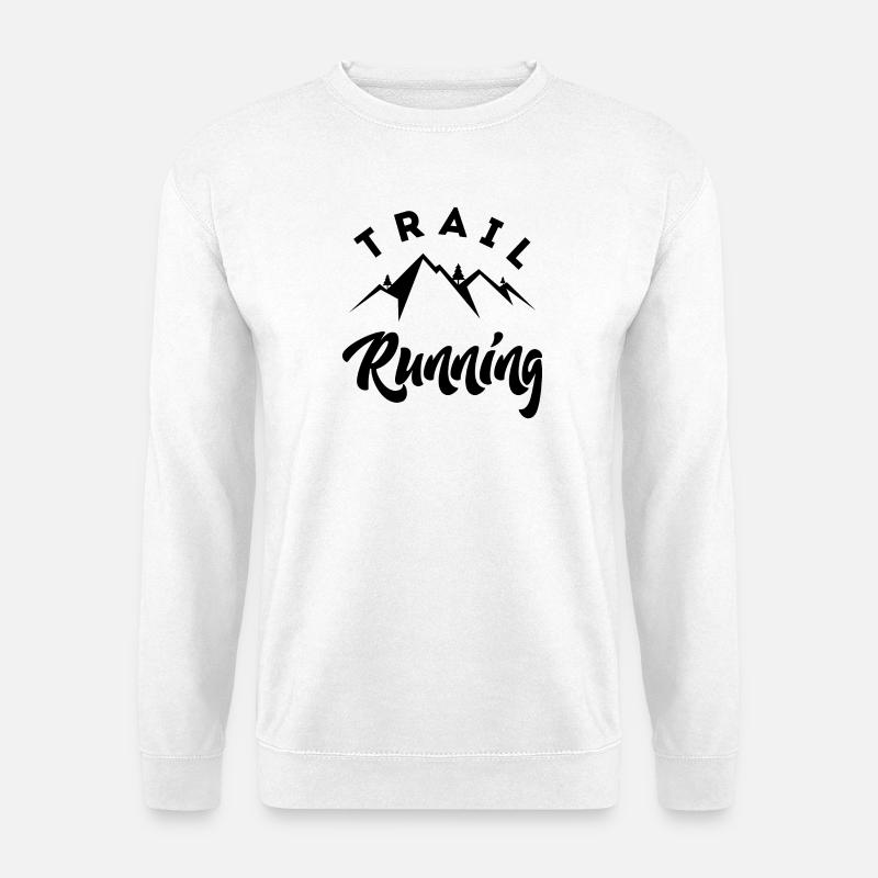 Trail Running - Unisex Pullover - Weiß
