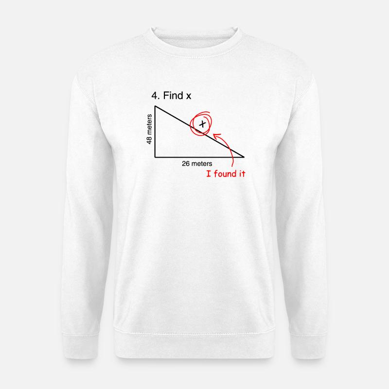 FIND x - Unisex Pullover - Weiß