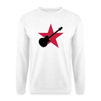 Guitar Player ! - Sweat-shirt Unisexe - blanc - Devant