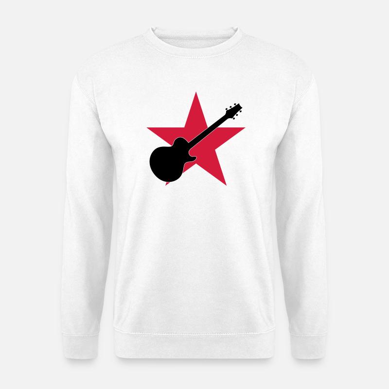 Guitar Player ! - Unisex Pullover - Weiß