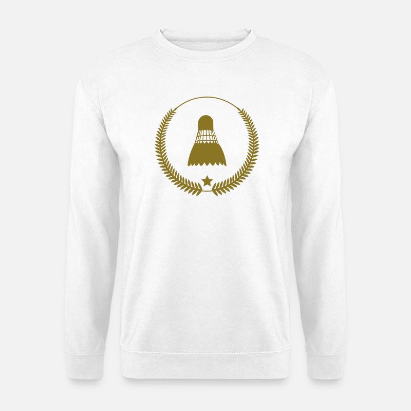 Badminton - Unisex Pullover - Weiß
