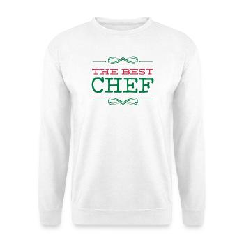 The Best Chef - Sweat-shirt Unisexe - blanc - Devant