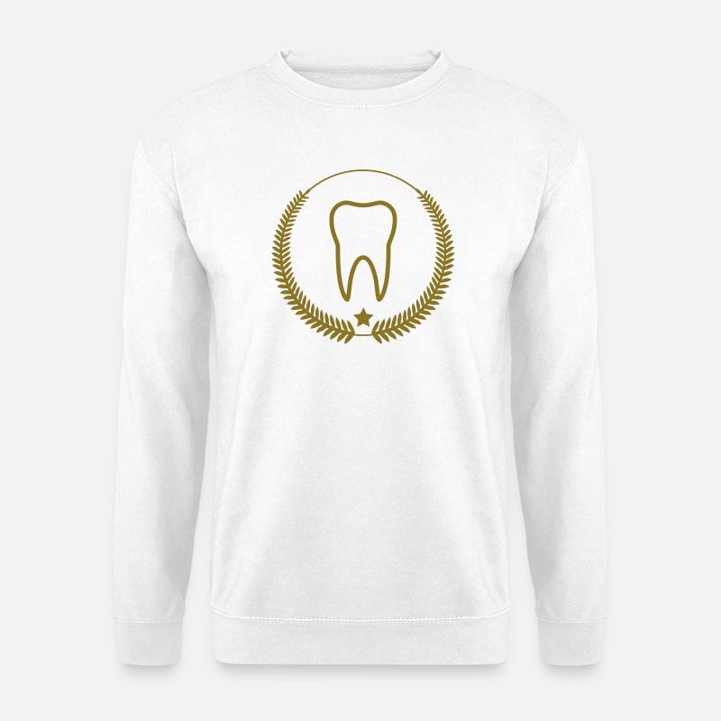 Dentist / Zahnarzt / Dentiste - Unisex Pullover - Weiß