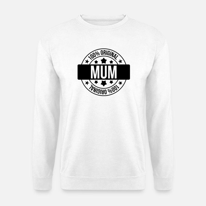 Mum - Unisex Pullover - Weiß